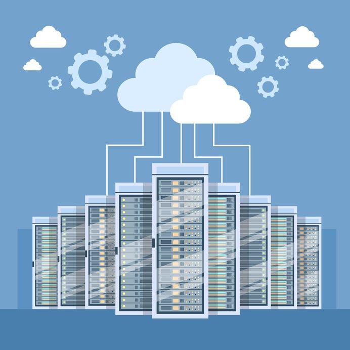 Cloud migration illustration