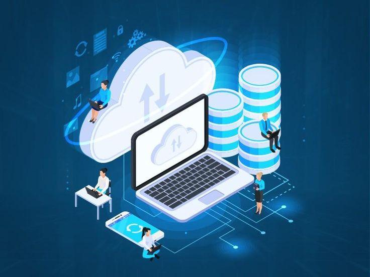 Cloud-native development illustration